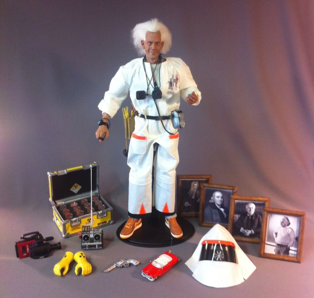 doc emmett brown hot toys